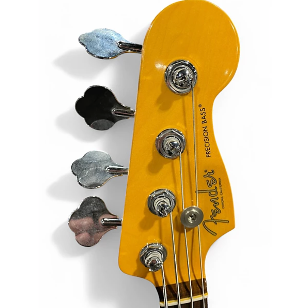 Fender American Professional II Precision Bass White Electric Bass Guitar