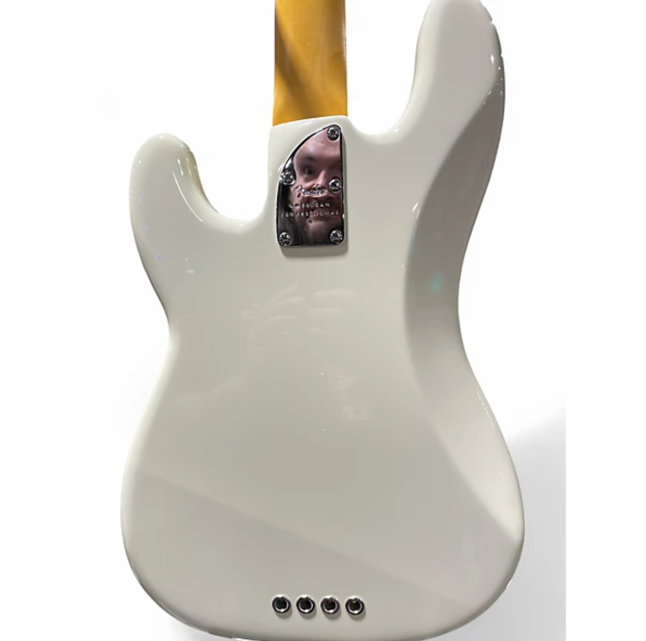 Fender American Professional II Precision Bass White Electric Bass Guitar