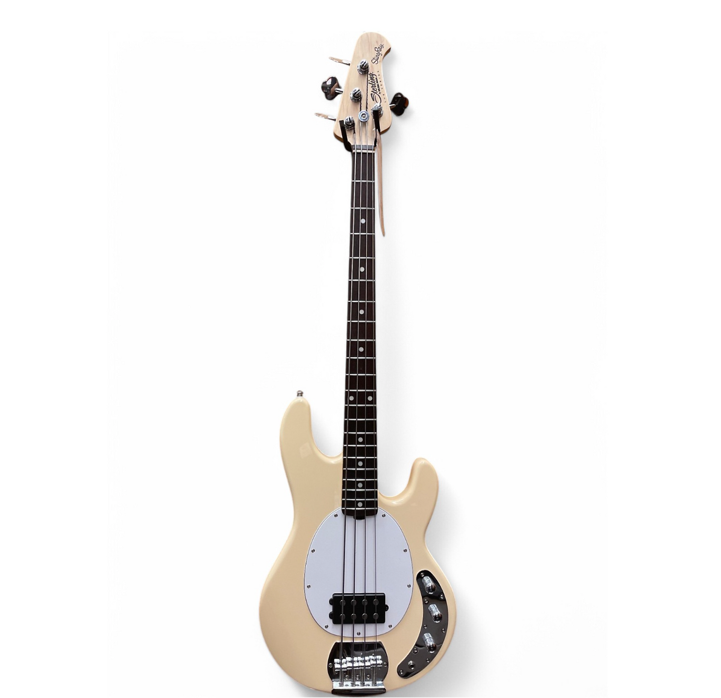Sterling by Music Man STINGRAY Cream Electric Bass Guitar Cream
