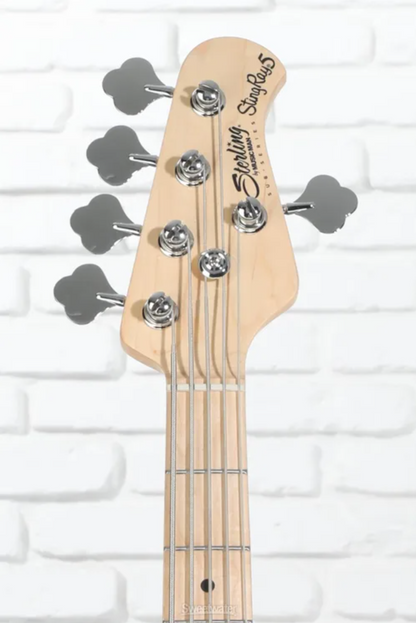 Sterling By Music Man StingRay RAY5 Bass Guitar - Chopper Blue