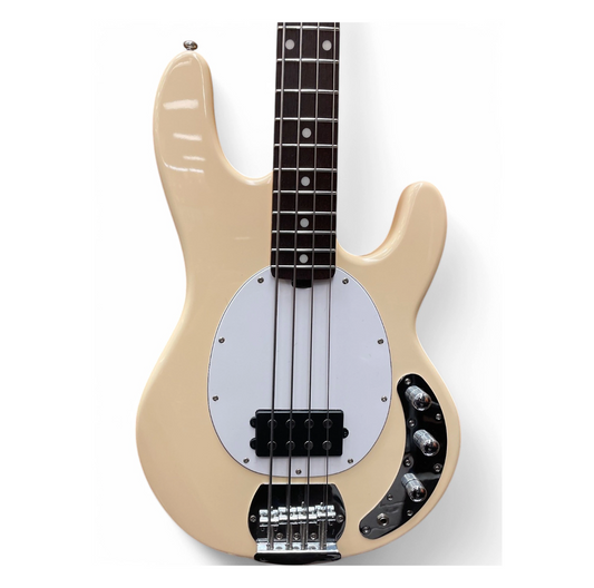 Sterling by Music Man STINGRAY Cream Electric Bass Guitar Cream